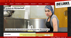 Desktop Screenshot of linke-sh.de